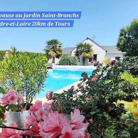Gite Pause Au Jardin Saint-Branchs エクステリア 写真