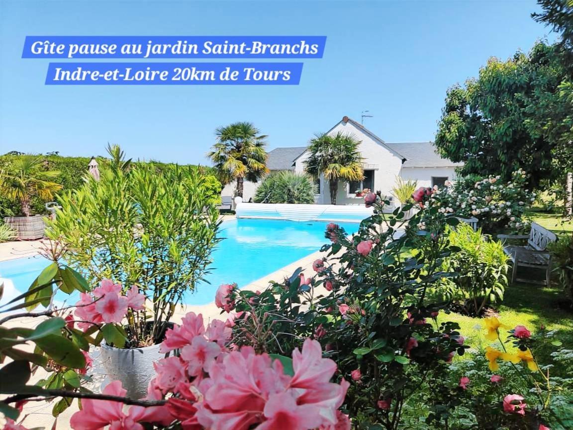 Gite Pause Au Jardin Saint-Branchs エクステリア 写真